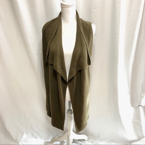 Loft Draped Sweater Vest - Picture 2 of 5